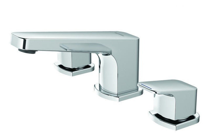 Methven Waipori Brass 3 - Hole Deck Mounted Basin Mixer Tap