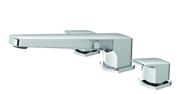 Methven Waipori Brass 3 - Hole Deck Mounted Bath Mixer Tap