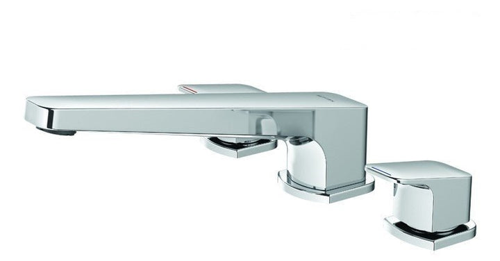 Methven Waipori Brass 3 - Hole Deck Mounted Bath Mixer Tap