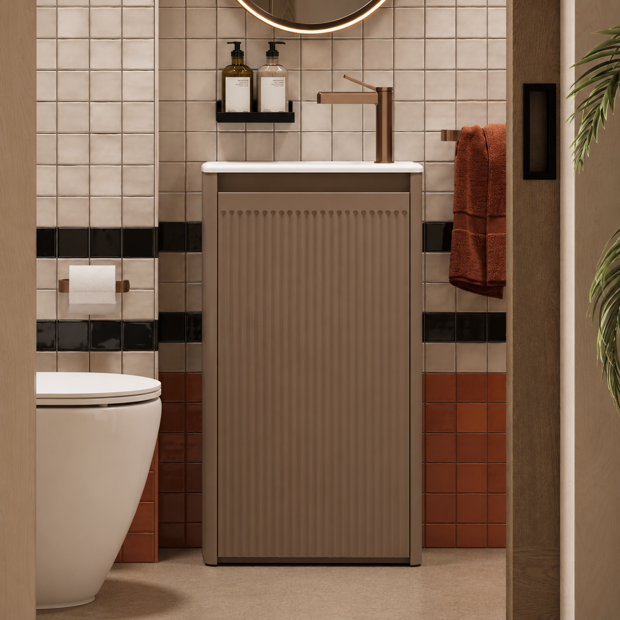 Hib - Adorn Cloakroom Unit - Olive