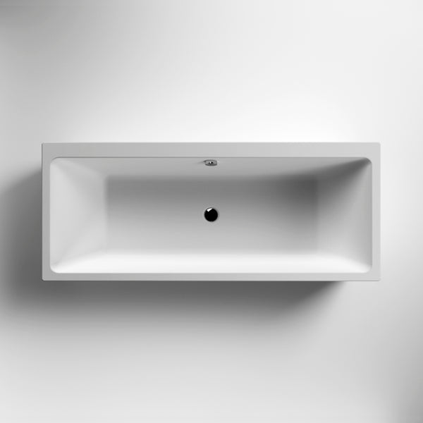 Nuie Thin-edge Baths Thin Edge Double Ended Bath 1700mm x 700mm