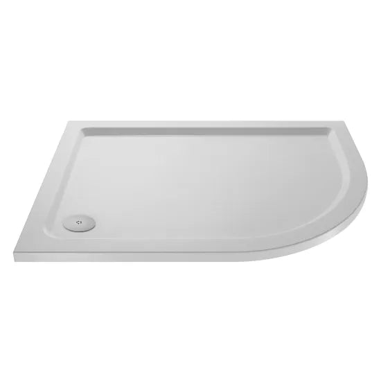 Hudson Reed Slip Resistant Offset Quadrant Slimline Shower Tray Right Hand 1200 x 800mm