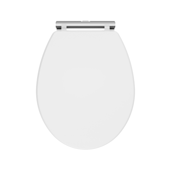Nuie Classique / Soft Close Wooden Toilet Seat White