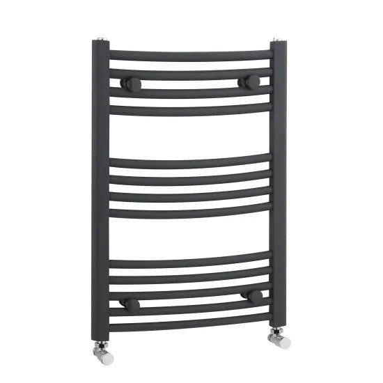 Nuie Curved Ladder Rail 700 x 500mm Anthracite