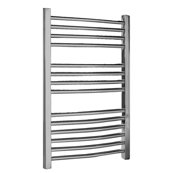 Nuie Curved Ladder Towel Rail 500 x 700mm Chrome