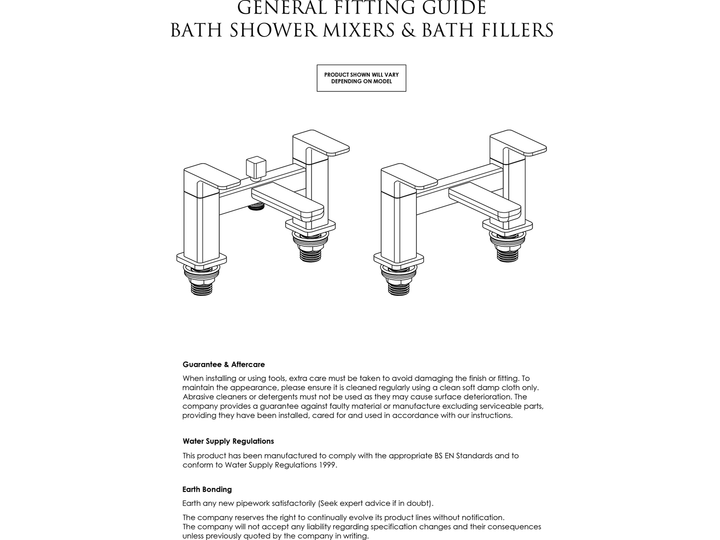 nuie - Cyprus - Bath Filler Tap