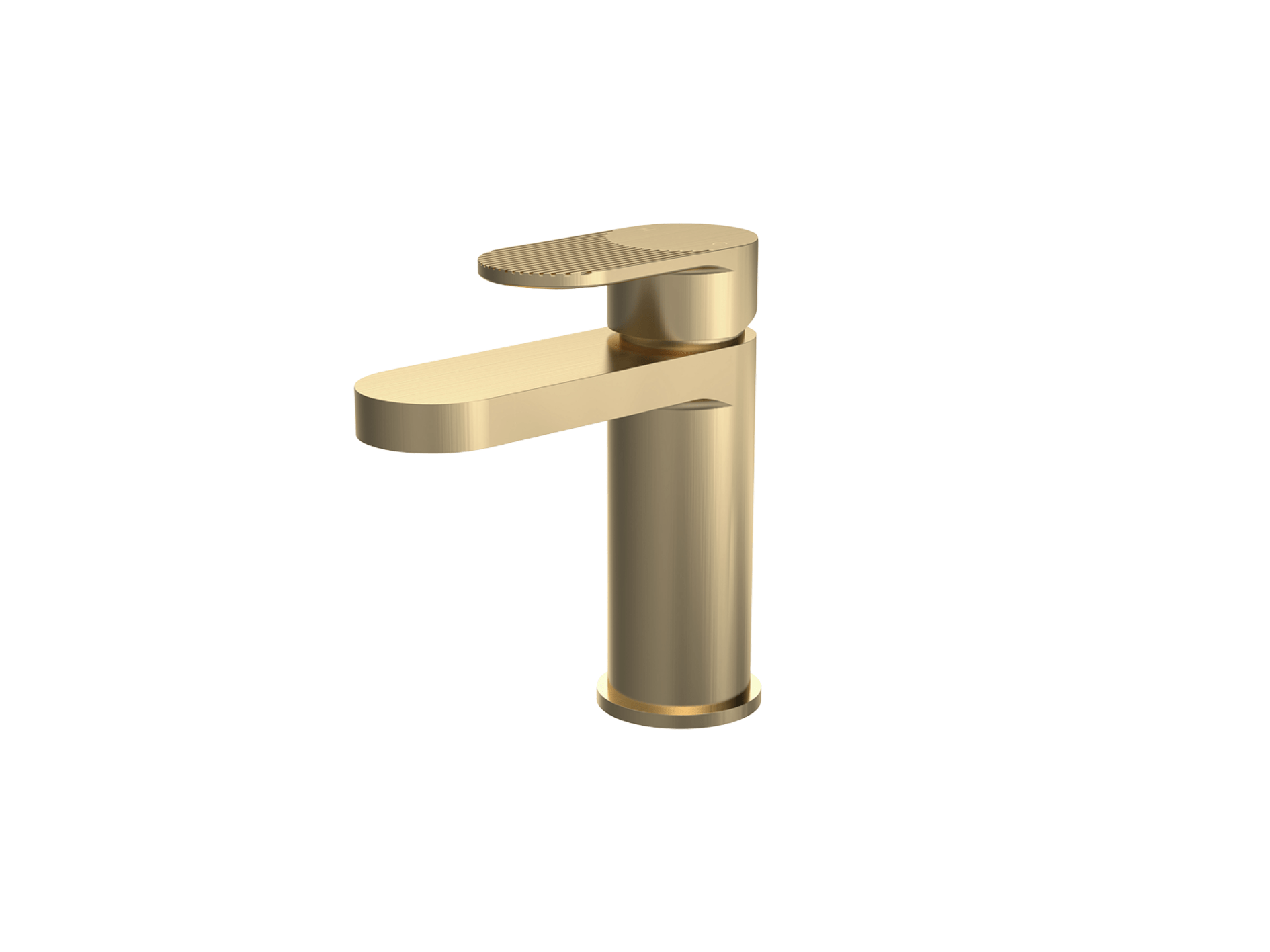 nuie - Cyprus / Binsey Fluted Mono Basin Mixer Tap - P/B Waste