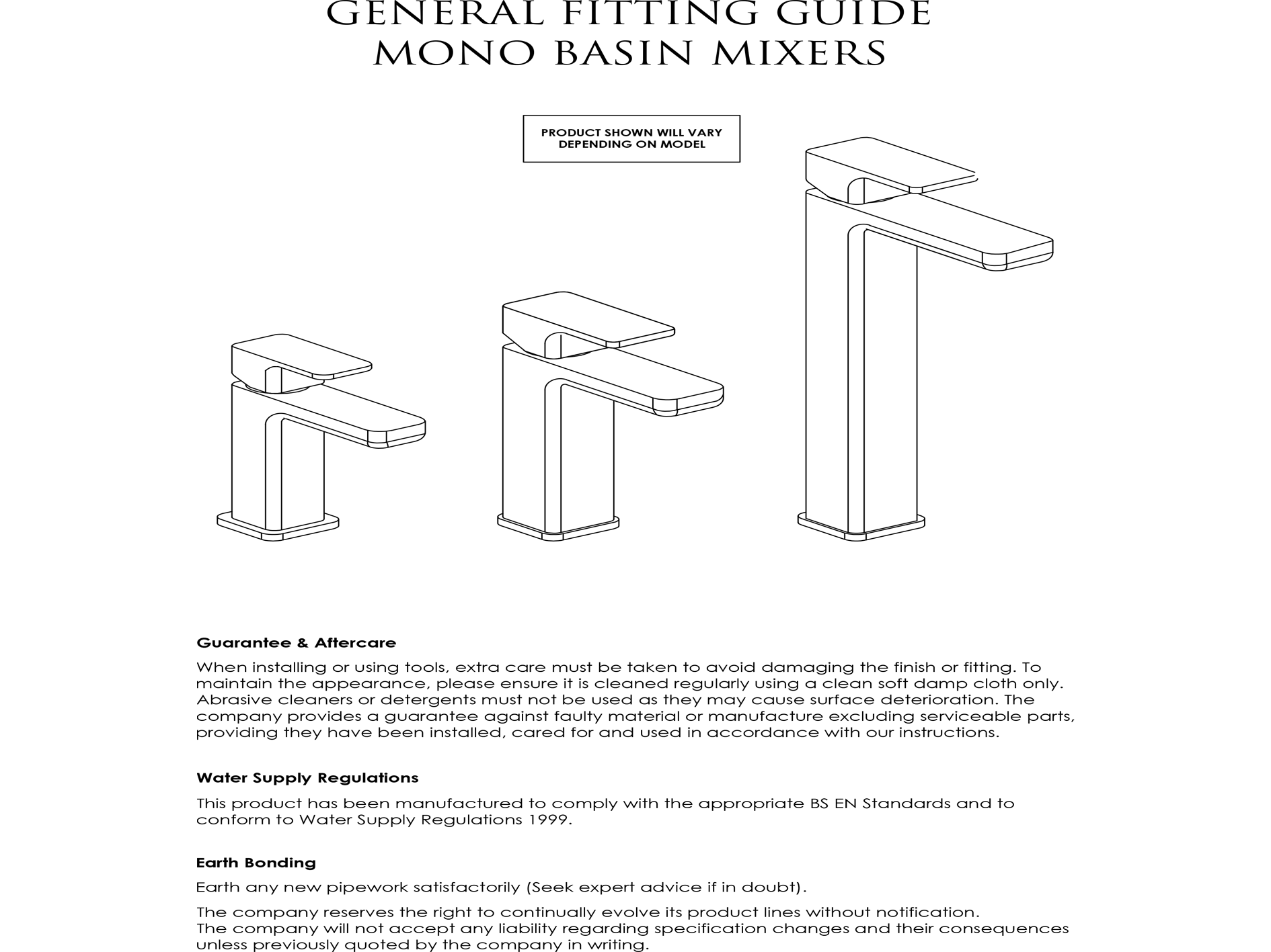 Nuie Cyprus Fluted Mono Basin Mixer with Push Button Waste Brused Pewter