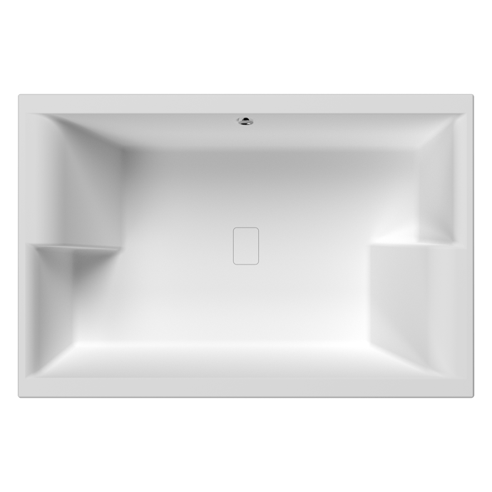 Nuie Inset Spa Bath / Double Ended