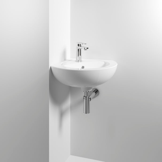 Nuie Melbourne Corner Wall Hung Basin