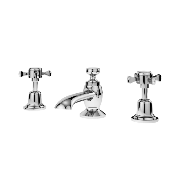 Nuie Selby 3th deck basin mixer Chrome