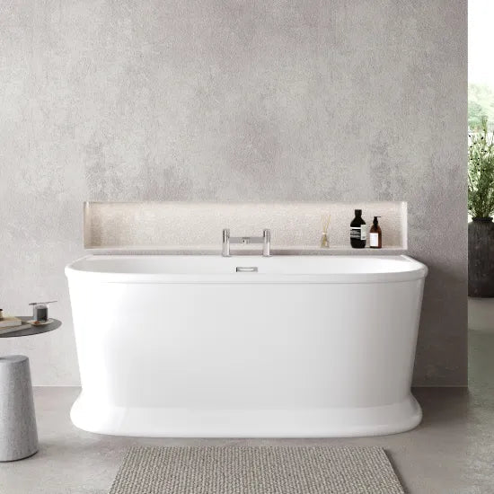 Nuie Timora 1700 x 780 x 600 BTW Freestanding Bath