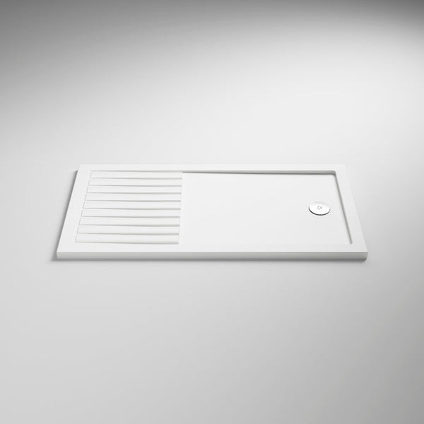 Nuie White Shower Trays / Rectangular Walk - In Shower Tray 1400mm x 900mm