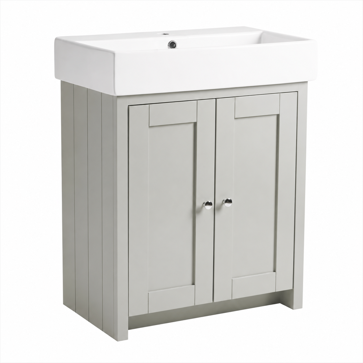 Tavistock - Lansdown 700 Freestanding Vanity Unit - Pebble Grey
