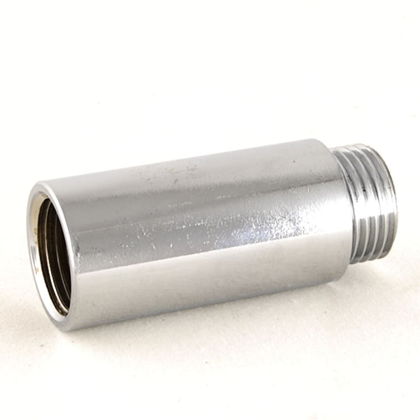 Plumbers Choice 50mm Rigid Radiator Valve Extensions 1/2 inch BSP - Chrome
