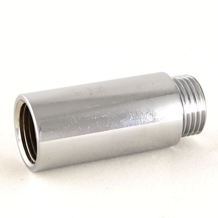 Plumbers Choice 50mm Rigid Radiator Valve Extensions 1/2 inch BSP - Chrome