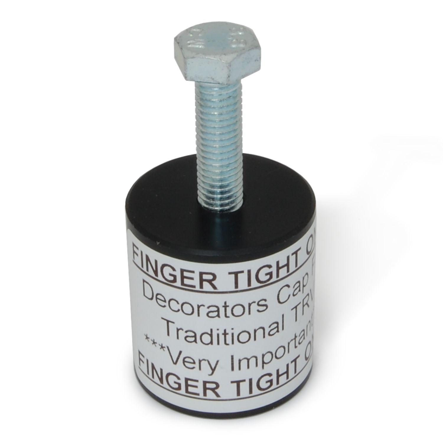 Plumbers Choice Admiral & Commodore TRV Decorator's Cap Black