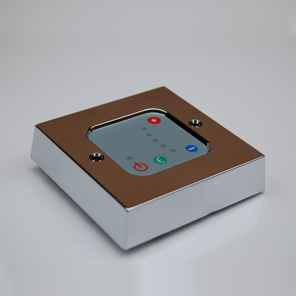 Plumbers Choice Electric Element Thermostatic Control Unit - Chrome