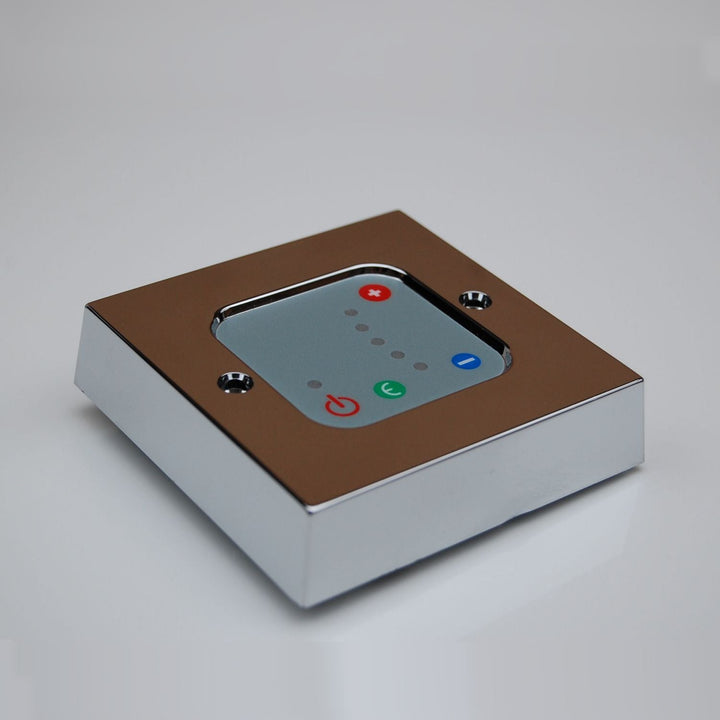 Plumbers Choice Electric Element Thermostatic Control Unit - Chrome