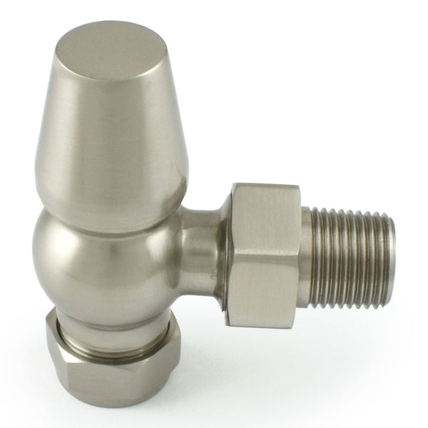 Plumbers Choice Faringdon Lock - Shield ONLY - Satin Nickel (Angled)