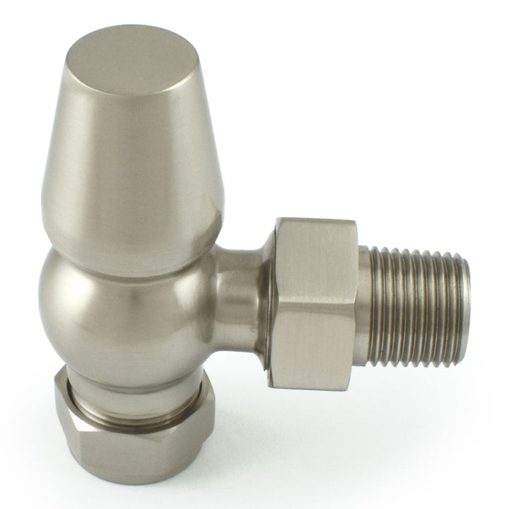 Plumbers Choice Faringdon Lock - Shield ONLY - Satin Nickel (Angled)