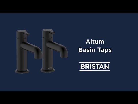 Bristan - Altum Basin Tap Pair - Matt Black