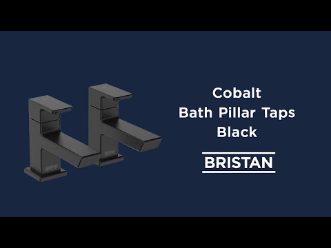 Bristan - Cobalt Bath Taps - Matt Black