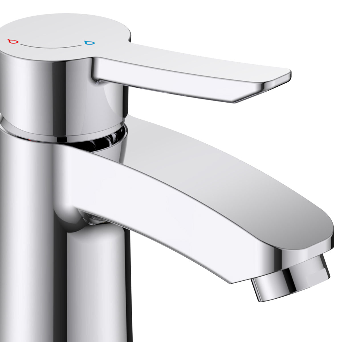 Bristan - Apelo Eco start Small Basin Mixer with Clicker Waste