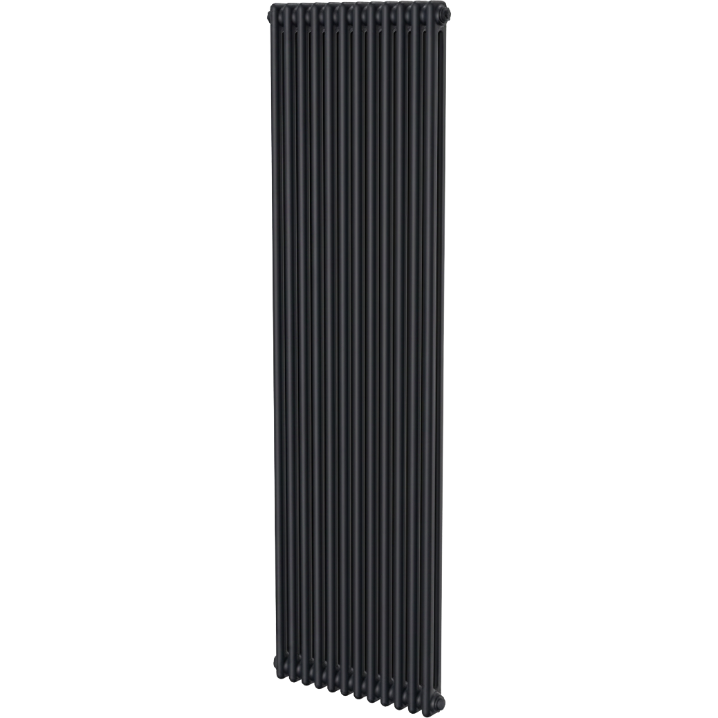 Traderad- Paragon 2&3 Vertical Column Radiator - Black