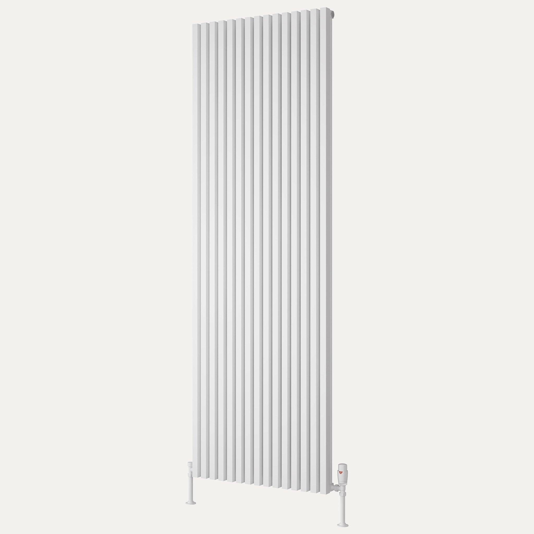 Reina Albano vertical aluminium radiator 1800mm x 590mm White