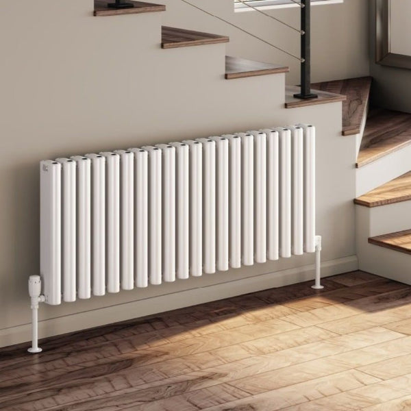 Reina Alco White Horizontal Aluminium Radiators