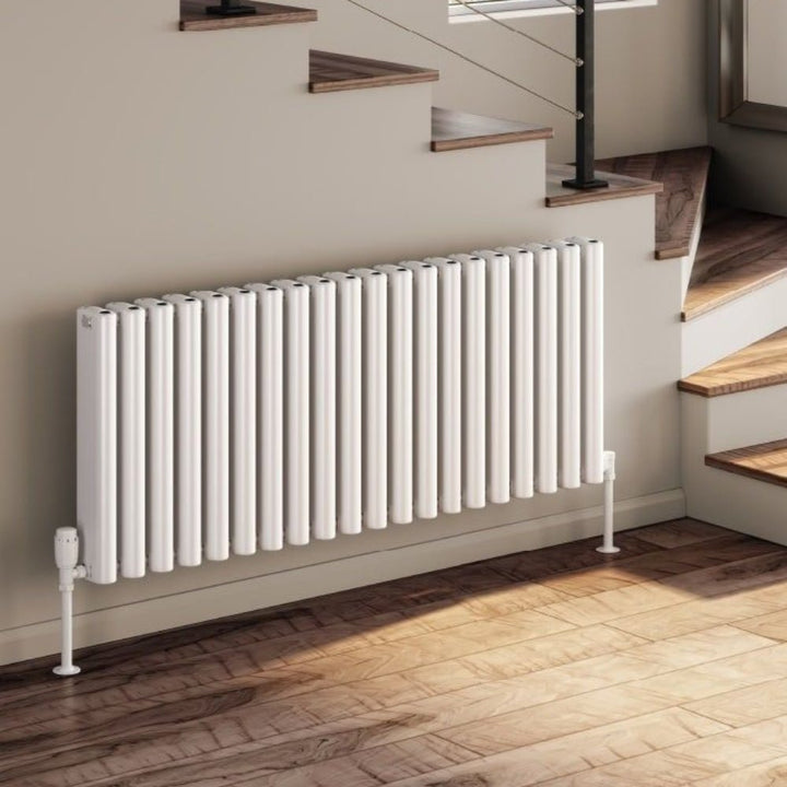 Reina Alco White Horizontal Aluminium Radiators