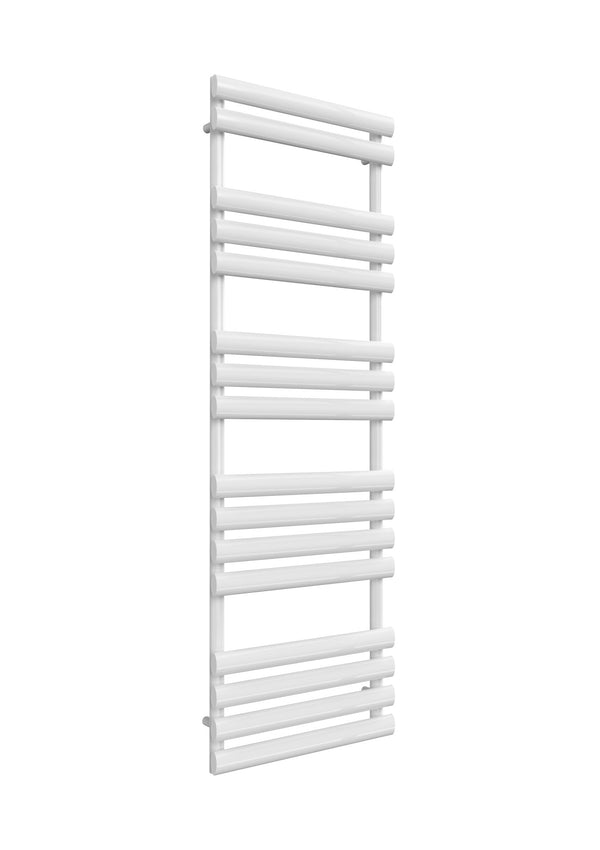 Reina Arbori Steel White Heated Designer Towel Radiator