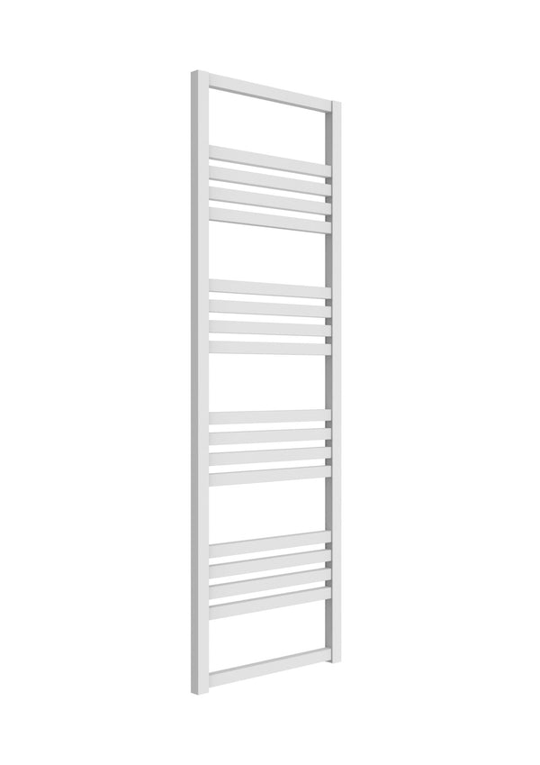 Reina Bolca White Aluminium Heated Towel Rail Radiator
