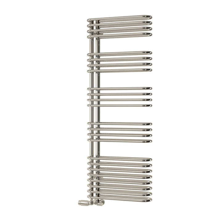 Reina Borgo Steel Chrome Designer Heated Towel Rails