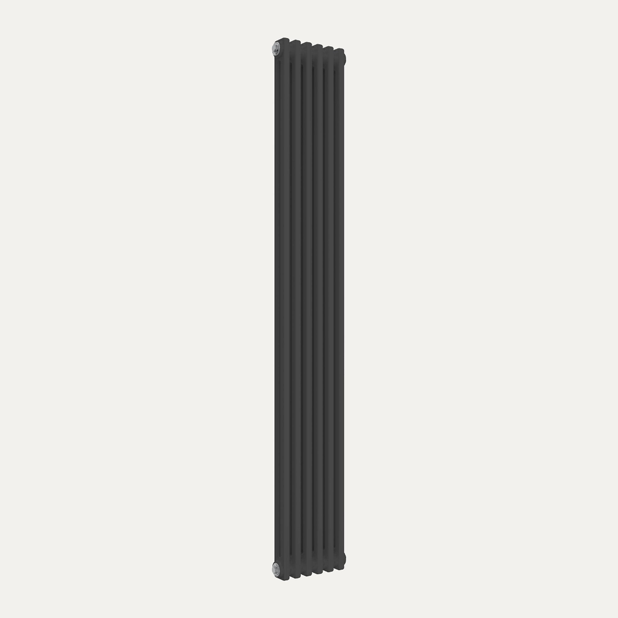 Reina Colona 2 column vertical radiator 1800mm x 290mm Anthracite