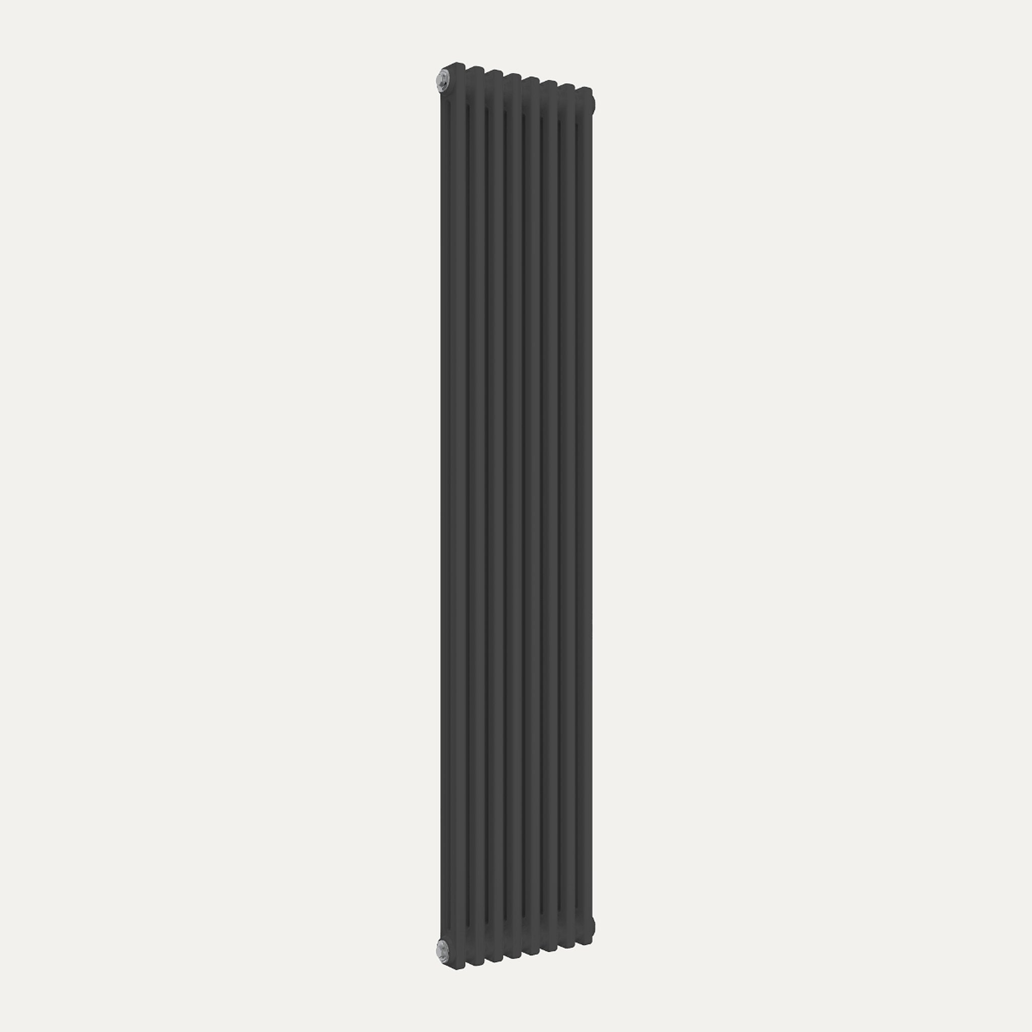 Reina Colona 2 column vertical radiator 1800mm x 380mm Anthracite