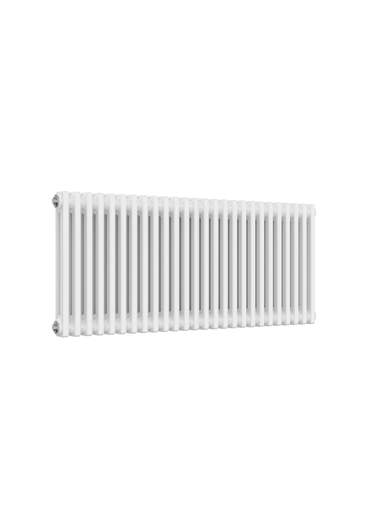 Reina Colona Steel White Horizontal Column Radiator