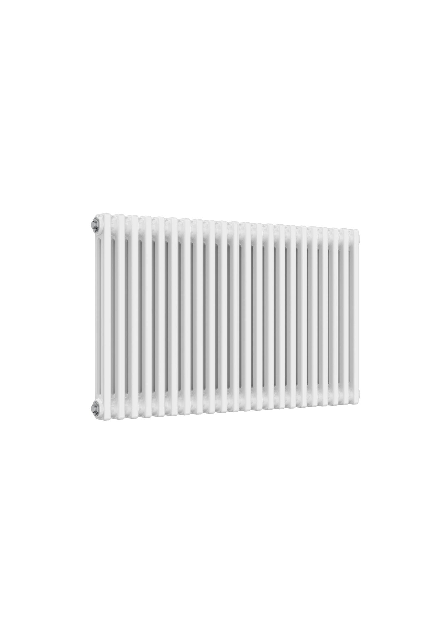 Reina Colona Steel White Horizontal Column Radiator