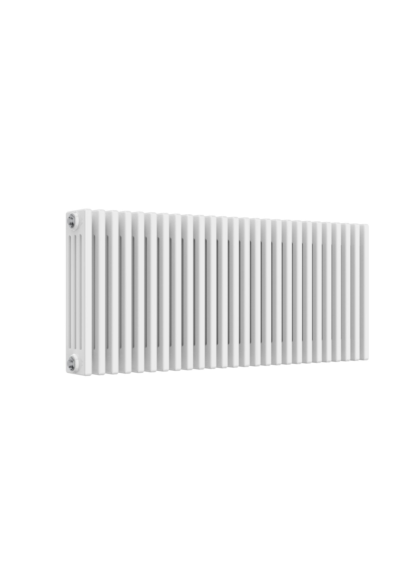 Reina Colona Steel White Horizontal Column Radiator