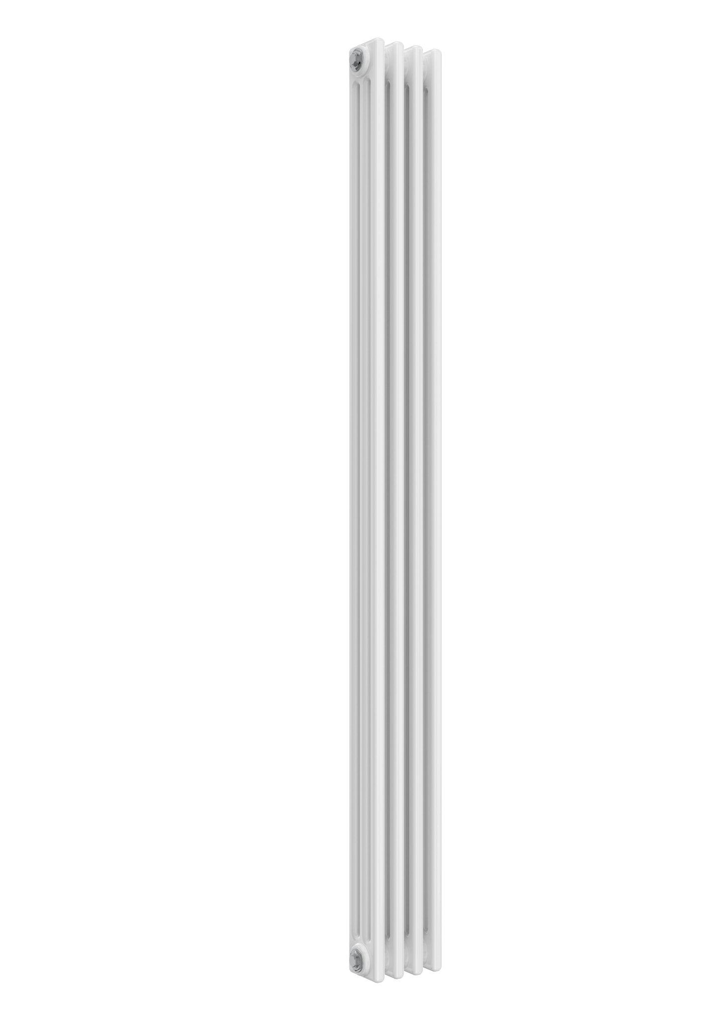 Reina Colona Steel White Vertical Column Radiator, Central Heating