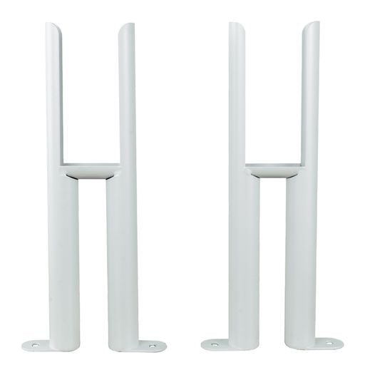 Reina Colona Steel White Vertical Column Radiator, Central Heating