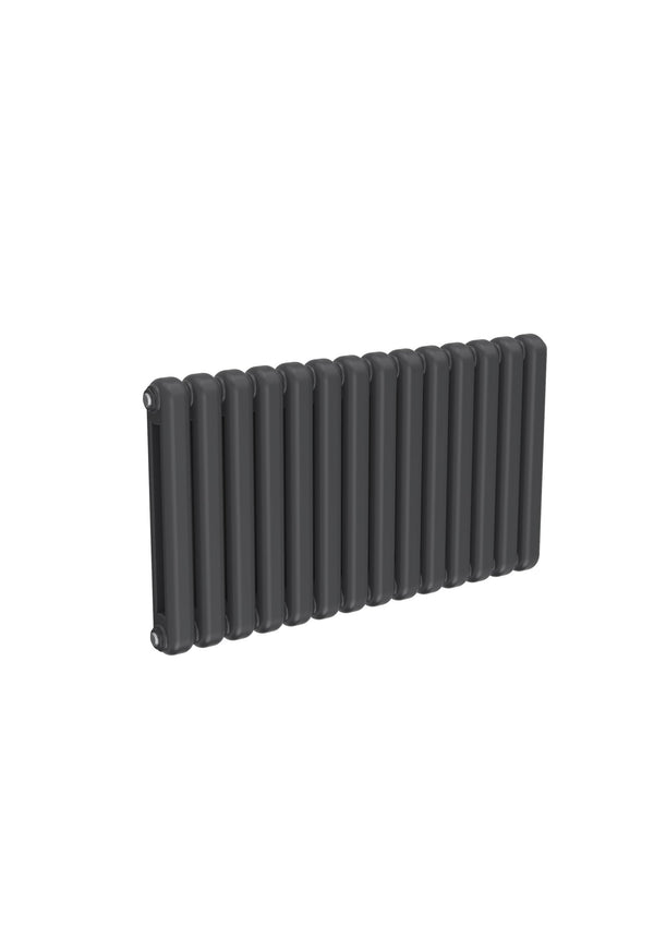 Reina Coneva Steel Anthracite Horizontal Designer Radiator