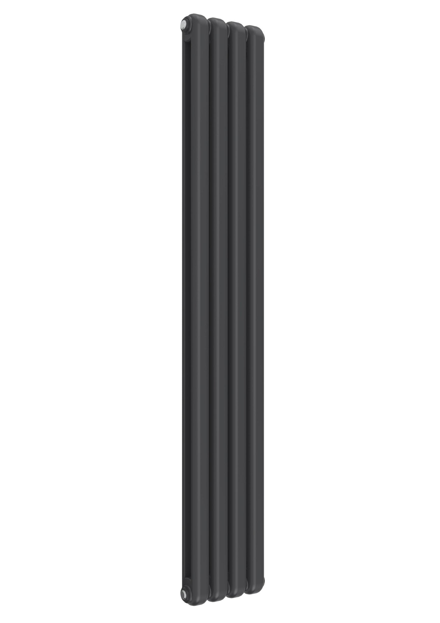 Reina Coneva Steel Anthracite Vertical Designer Radiator, Central Heating