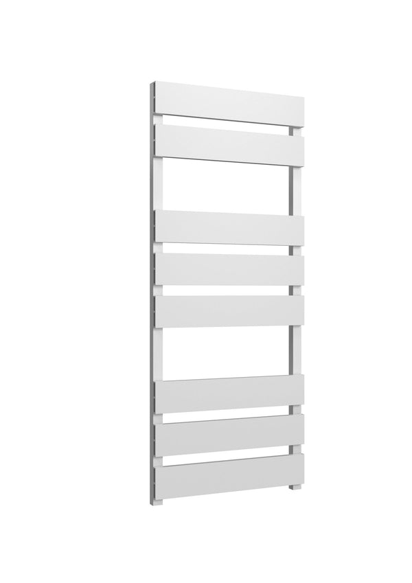 Reina Fermo Aluminium White Heated Towel Rail Radiator