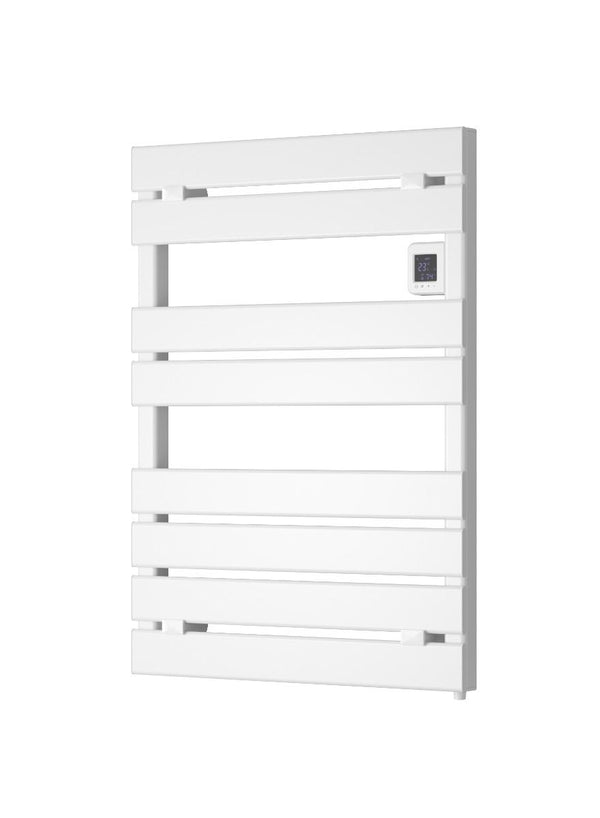 Reina Gia Aluminium White Vertical Electric Radiator