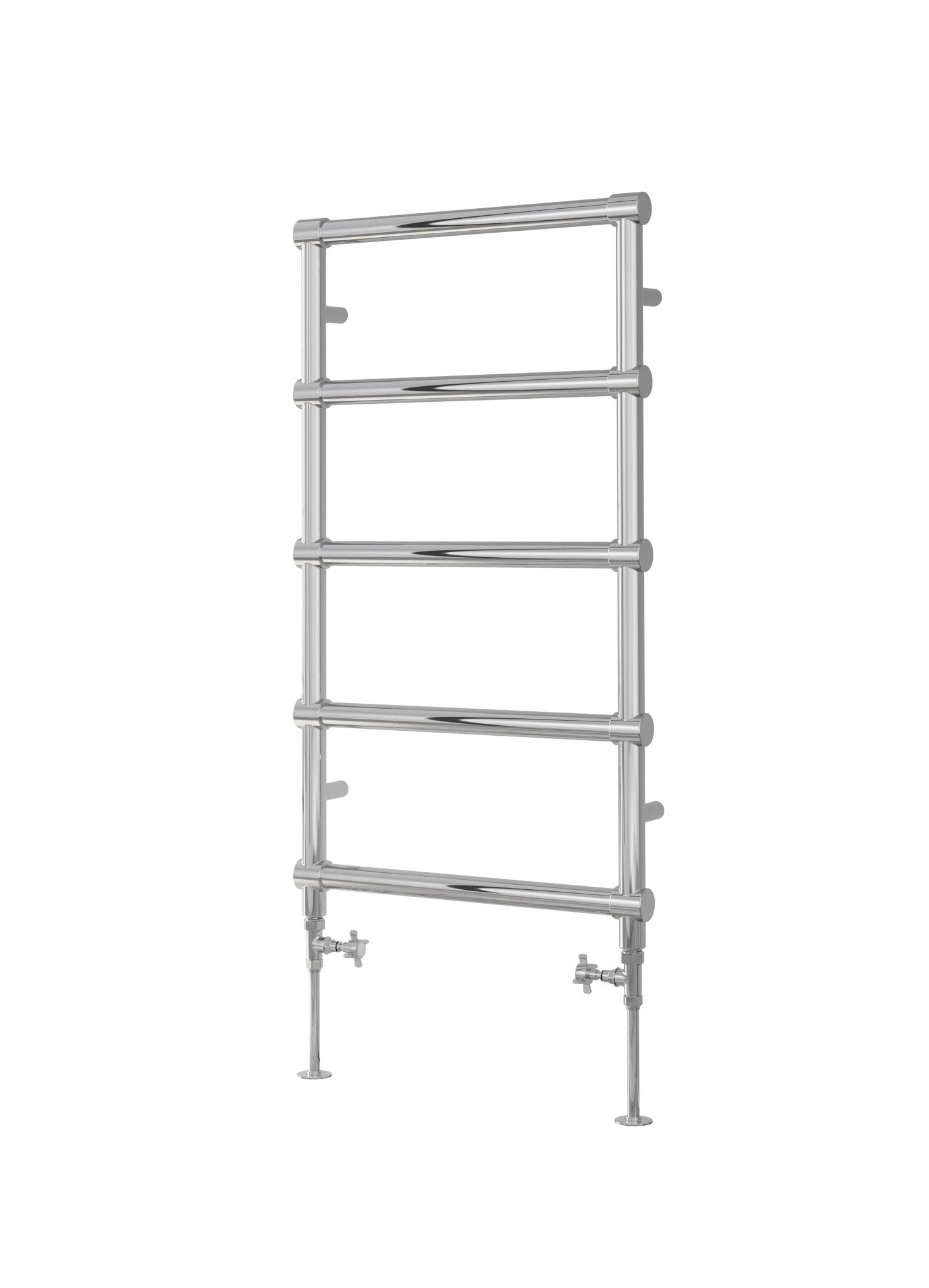 Reina Lecco Steel Chrome Straight Designer Heated Towel Rail Radiator