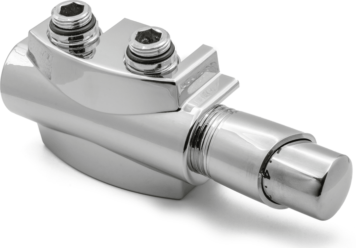 Reina Modah Straight TRV H - Type Radiator Valve - Chrome