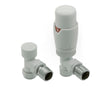 Reina Modal Trv Angled Steel Radiator & Towel Rail Valve White