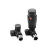 Reina Modal Trv Corner Steel Radiator & Towel Rail Valve Anthracite
